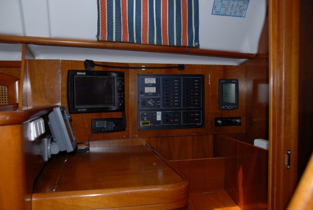 Interior de nuestro barco